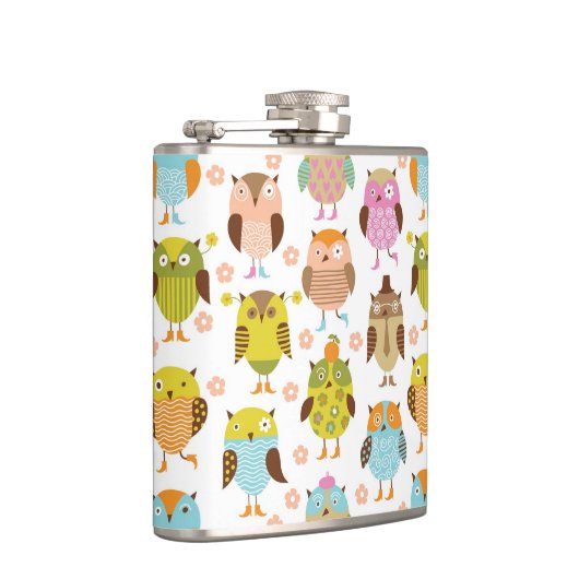 Flasques motif avec des oiseaux (Droite)