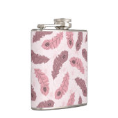 Flasques motif avec des plumes de paon (Droite)