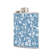 Flasques motif avec les oiseaux et l'ornement de plantes (Gauche)