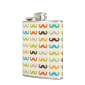 Flasques Motif avec moustache (Gauche)