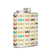 Flasques Motif avec moustache (Droite)