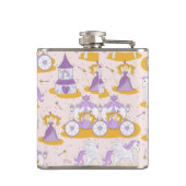 Flasques motif avec une princesse (Dos)