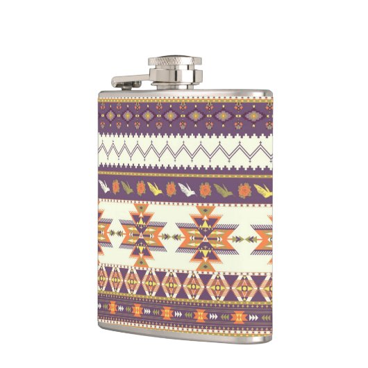 Flasques Motif aztèque coloré (Gauche)