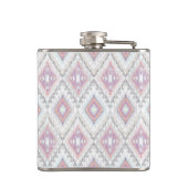 Flasques Motif aztèque géométrique abstrait (Dos)