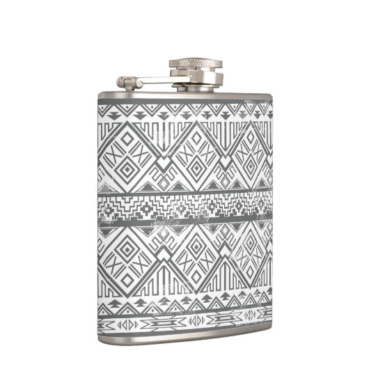 Flasques Motif aztèque géométrique abstrait 2 (Droite)