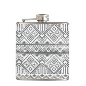 Flasques Motif aztèque géométrique abstrait 2 (Devant)