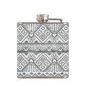 Flasques Motif aztèque géométrique abstrait 2 (Dos)