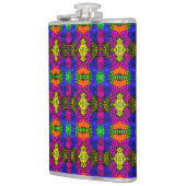 Flasques Motif brillant d'art Abstrait (Gauche)
