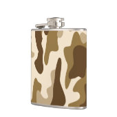 Flasques Motif camouflage beige (Gauche)