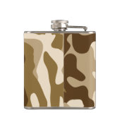 Flasques Motif camouflage beige (Dos)