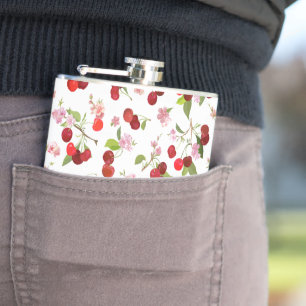 Flasques Motif Cerise 1