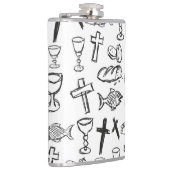 Flasques Motif chrétien (Droite)