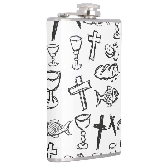 Flasques Motif chrétien (Droite)