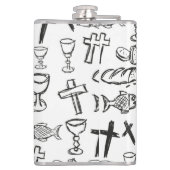 Flasques Motif chrétien (Dos)