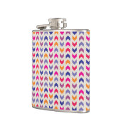 Flasques Motif coloré aztèque de Chevron (Gauche)