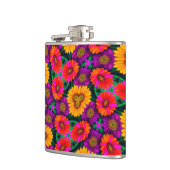 Flasques Motif coloré Daisy Bouquet (Gauche)