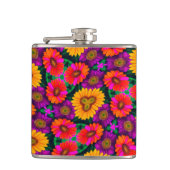 Flasques Motif coloré Daisy Bouquet (Devant)