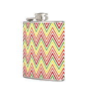 Flasques Motif coloré de Chevron de zigzag (Gauche)
