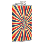 Flasques Motif coloré de rayures (Droite)