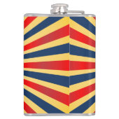 Flasques Motif coloré de rayures (Dos)