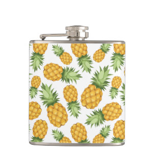 Flasques Motif d'ananas de bande dessinée