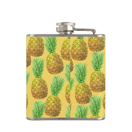 Flasques Motif d'aquarelle ananas (Dos)