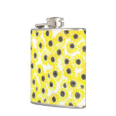 Flasques Motif d'aquarelle des tournesols (Gauche)