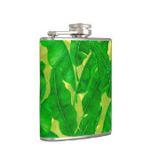 Flasques Motif d'aquarelle feuille Banana (Droite)