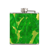 Flasques Motif d'aquarelle feuille Banana (Dos)