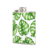 Flasques Motif d'aquarelle Monstera (Gauche)