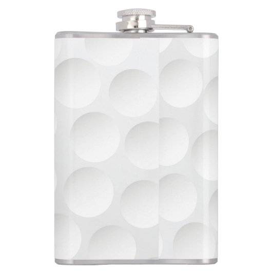 Flasques Motif de balle de golf (Dos)