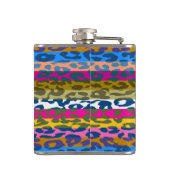 Flasques Motif de bande de peau léopard (Dos)