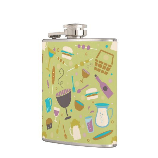 Flasques Motif de barbecue (Gauche)