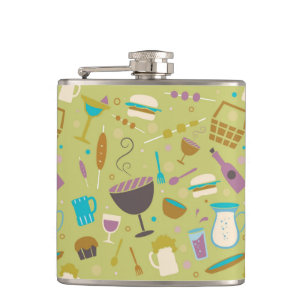 Flasques Motif de barbecue