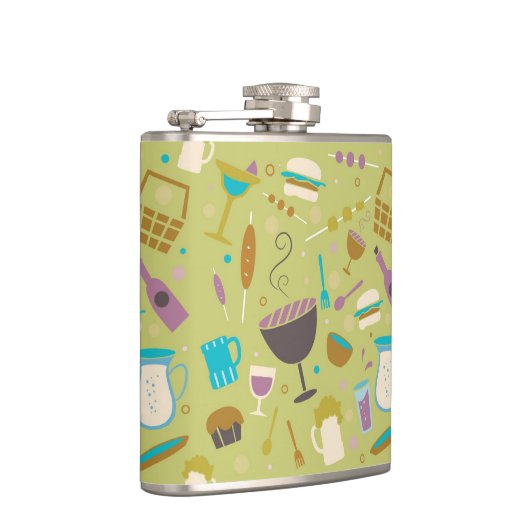 Flasques Motif de barbecue (Droite)