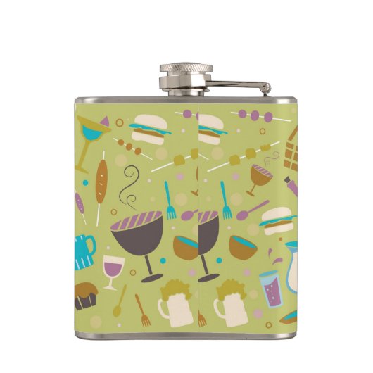 Flasques Motif de barbecue (Dos)