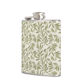 Flasques Motif de branche d'olive minimal (Gauche)