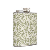 Flasques Motif de branche d'olive minimal (Droite)