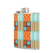 Flasques motif de Bruit-art - cousant (Gauche)