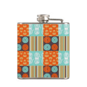 Flasques motif de Bruit-art - cousant (Dos)