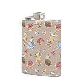 Flasques Motif de café (Gauche)