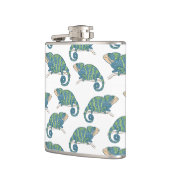 Flasques Motif de caméléon (Gauche)