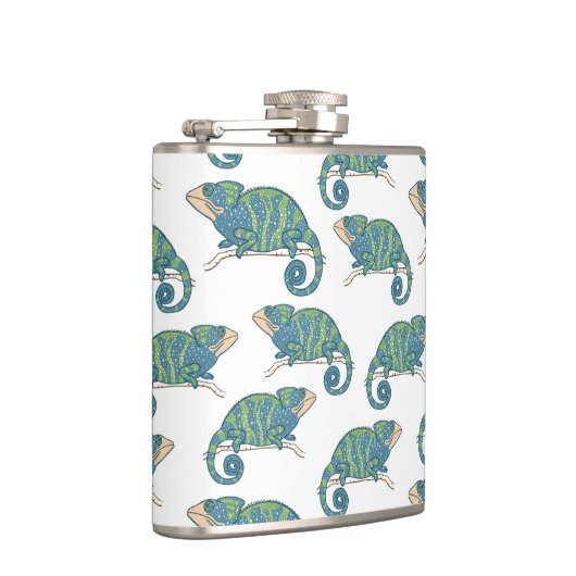 Flasques Motif de caméléon (Droite)