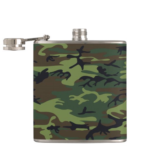 Flasques Motif de camouflage (Ouvert)