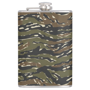 Flasques Motif de camouflage Tiger Stripe
