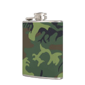 Flasques Motif de camouflage vert (Gauche)