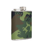 Flasques Motif de camouflage vert (Droite)