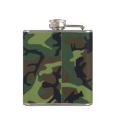 Flasques Motif de camouflage vert (Dos)