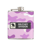 Flasques Motif de camouflage violet (Devant)