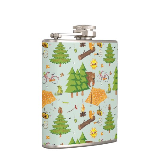 Flasques Motif de camping (Droite)